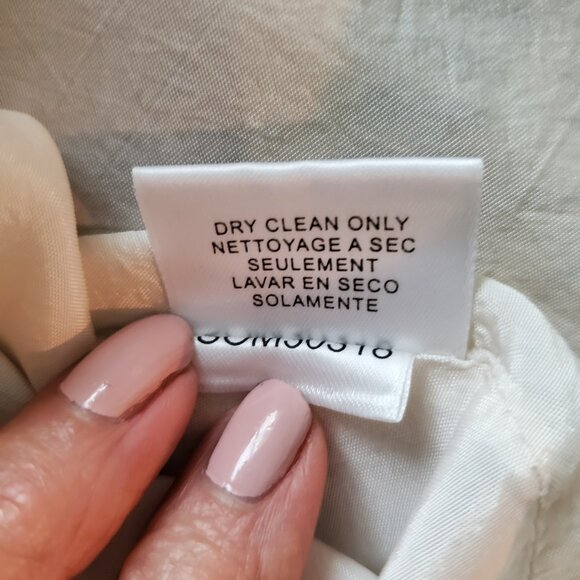 BCBG MaxAzria VTG Y2K 1990s Flared Skirt Floral Cotton Blue Brown Yellow Boho 4 - Picture 9 of 14